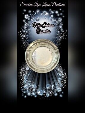 Luxe Shimmery Iridescent White Creamy Eye Shadow